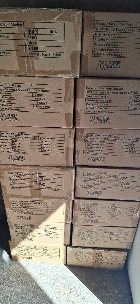 Filoform Wrap-Around Tape 38mm x 20m (Doos a 64 rollen), Minder dan 4 cm, Overige materialen, Filoform, Onbekend