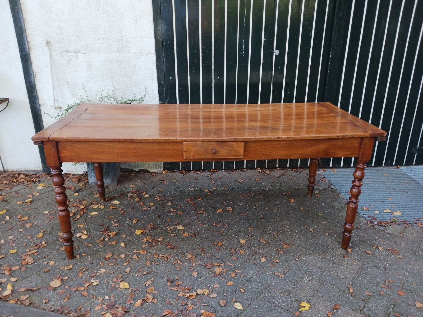 Franse tafel van 185 cm., Antiek en Kunst, Ophalen of Verzenden