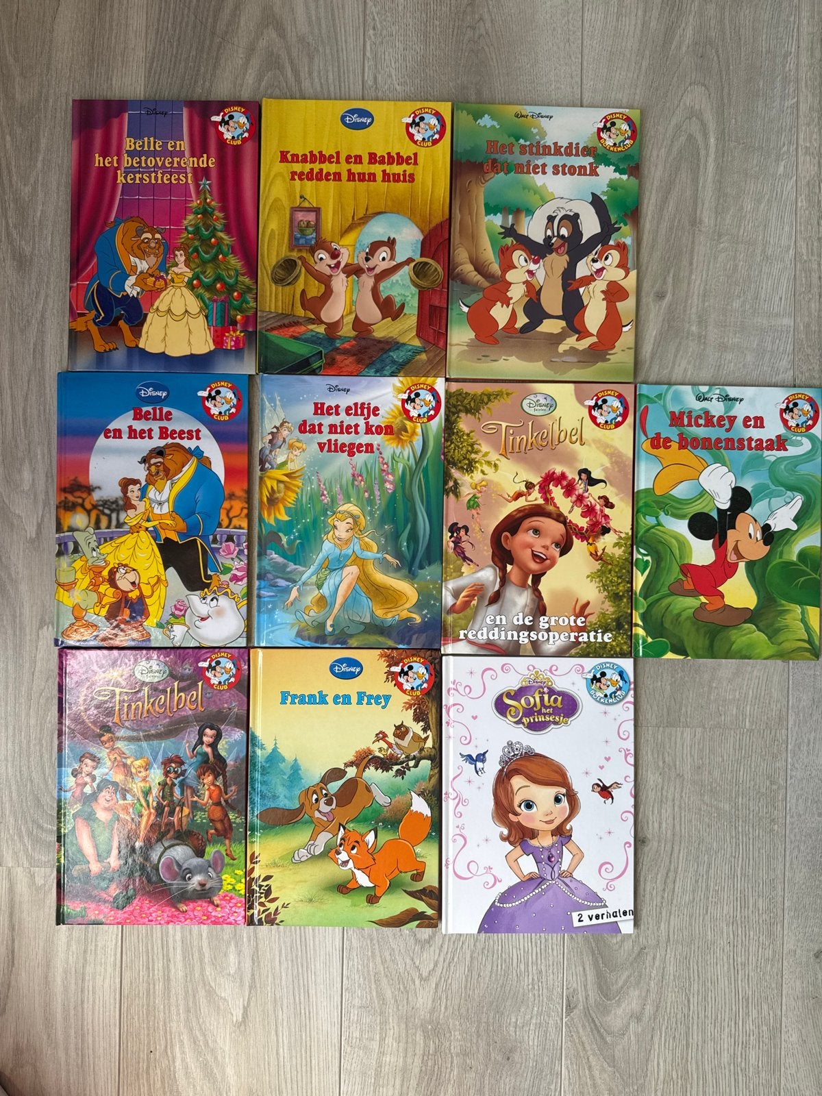 10x Disney Boekenclub, Ophalen of Verzenden, Zo goed als nieuw, Sprookjes