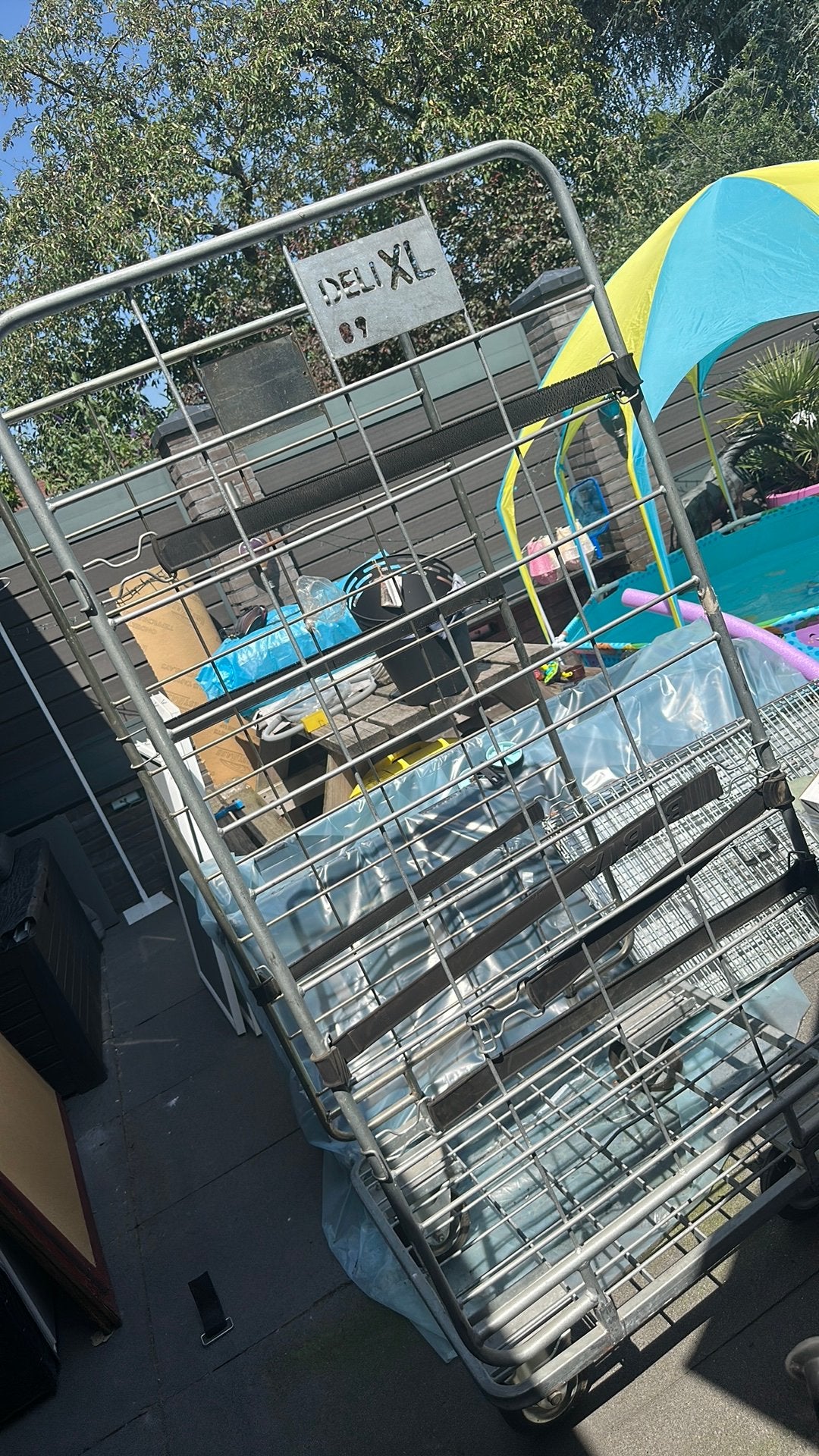 Transportkar, 100 liter of meer, Ophalen, Zo goed als nieuw, Transportkar