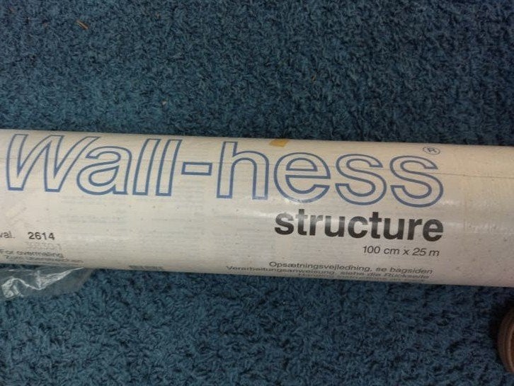 Glasweefsel behang Wall Hess., Ophalen, Overige typen