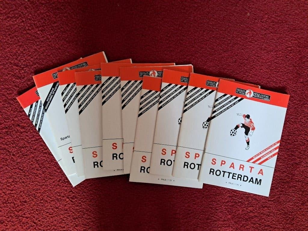 Sparta Rotterdam 1986/1987, Ophalen of Verzenden, Gebruikt, Sparta, Boek of Tijdschrift