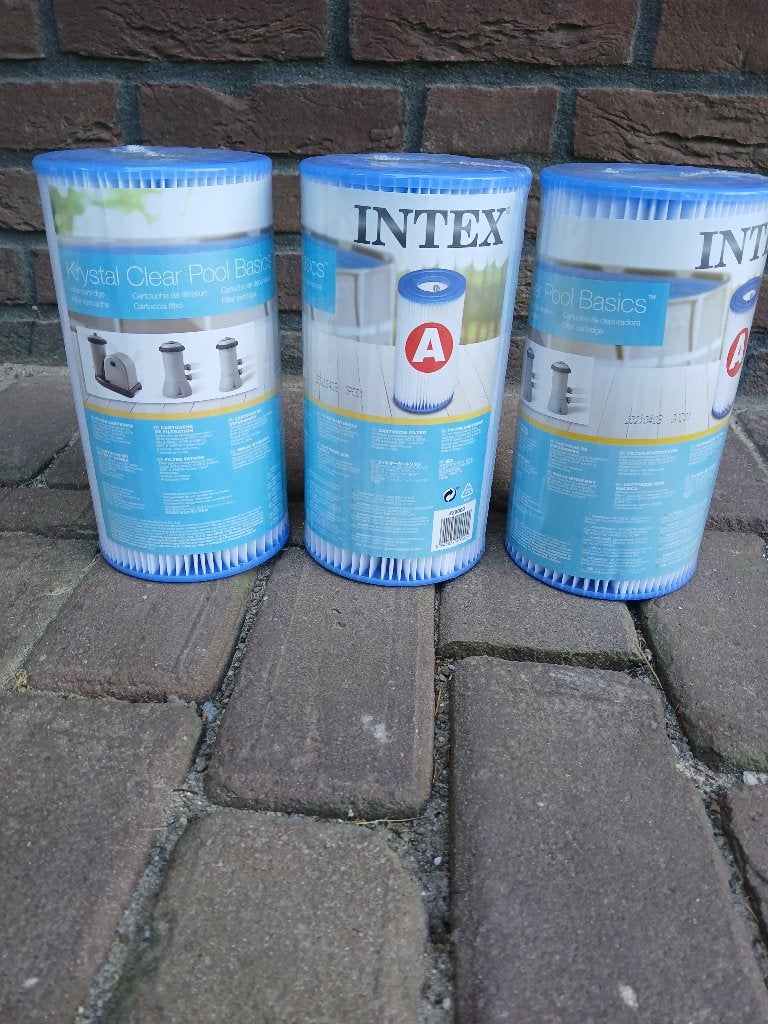 Nieuwe Intex filterpatronen type A 3 stuks, Ophalen, Nieuw, Filter