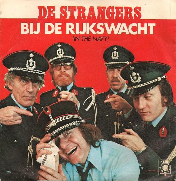 De Strangers - Bij De Rijkswacht (Single), Fotohoes, Ophalen of Verzenden, Gebruikt, Nederlandstalig