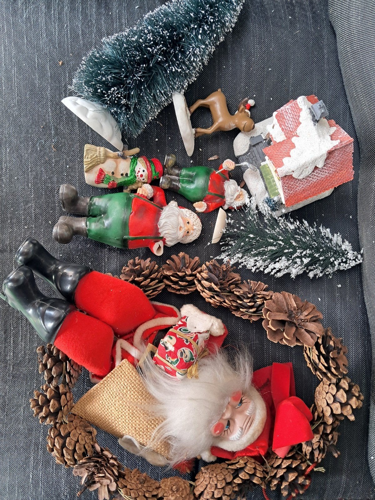 kerstdecoratie, Ophalen, Gebruikt