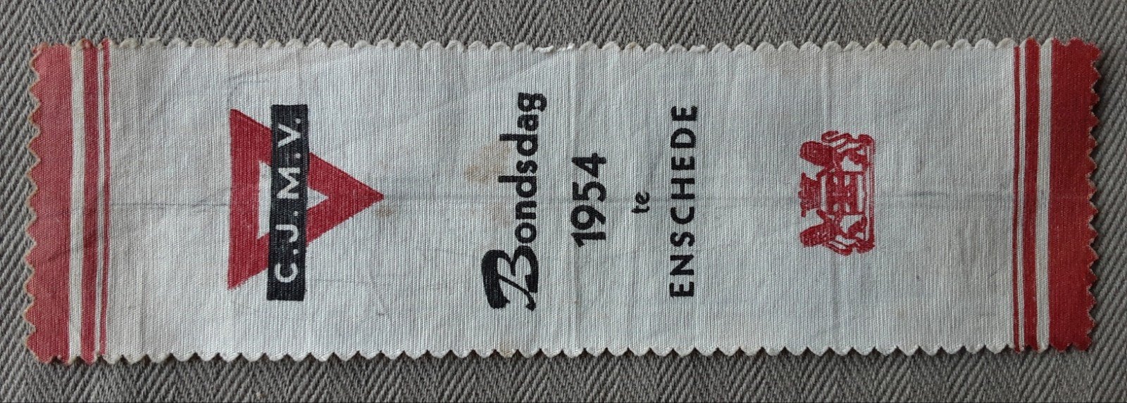 Boekenlegger uit 1954, Ophalen of Verzenden, Gebruikt, Overige onderwerpen