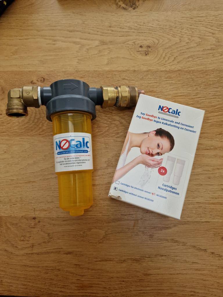 NOCalc Kalkfilter met Navulpatronen, Ophalen, Nieuw, Chroom, Overige typen