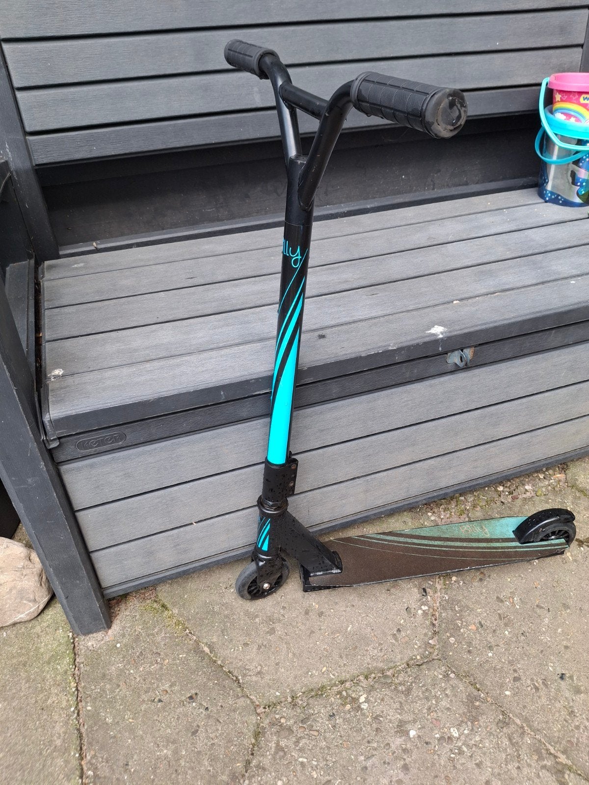 Billy Stuntstep - Gebruikt maar functioneel, Fietsen en Brommers, Steps, Ophalen, Gebruikt, Gewone step, Billy