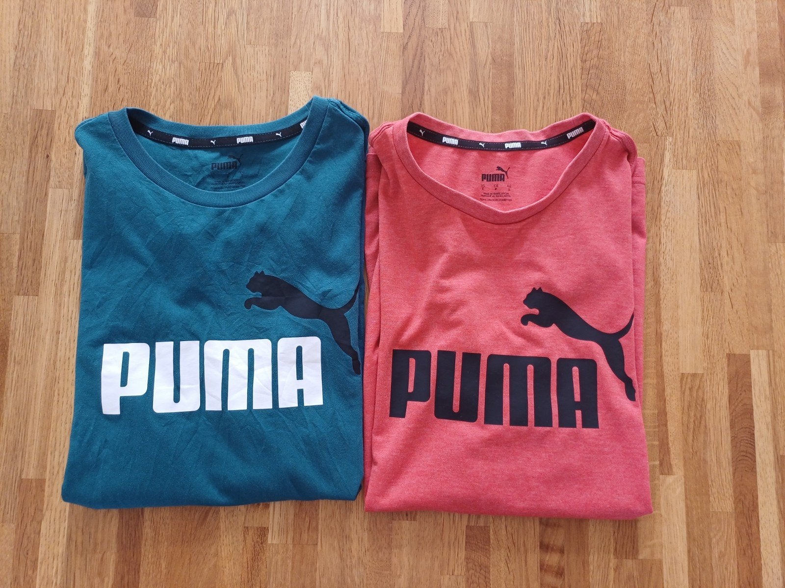 Puma T-shirts (2 stuks) - Maat S, Puma, Overige kleuren, Ophalen of Verzenden, Zo goed als nieuw