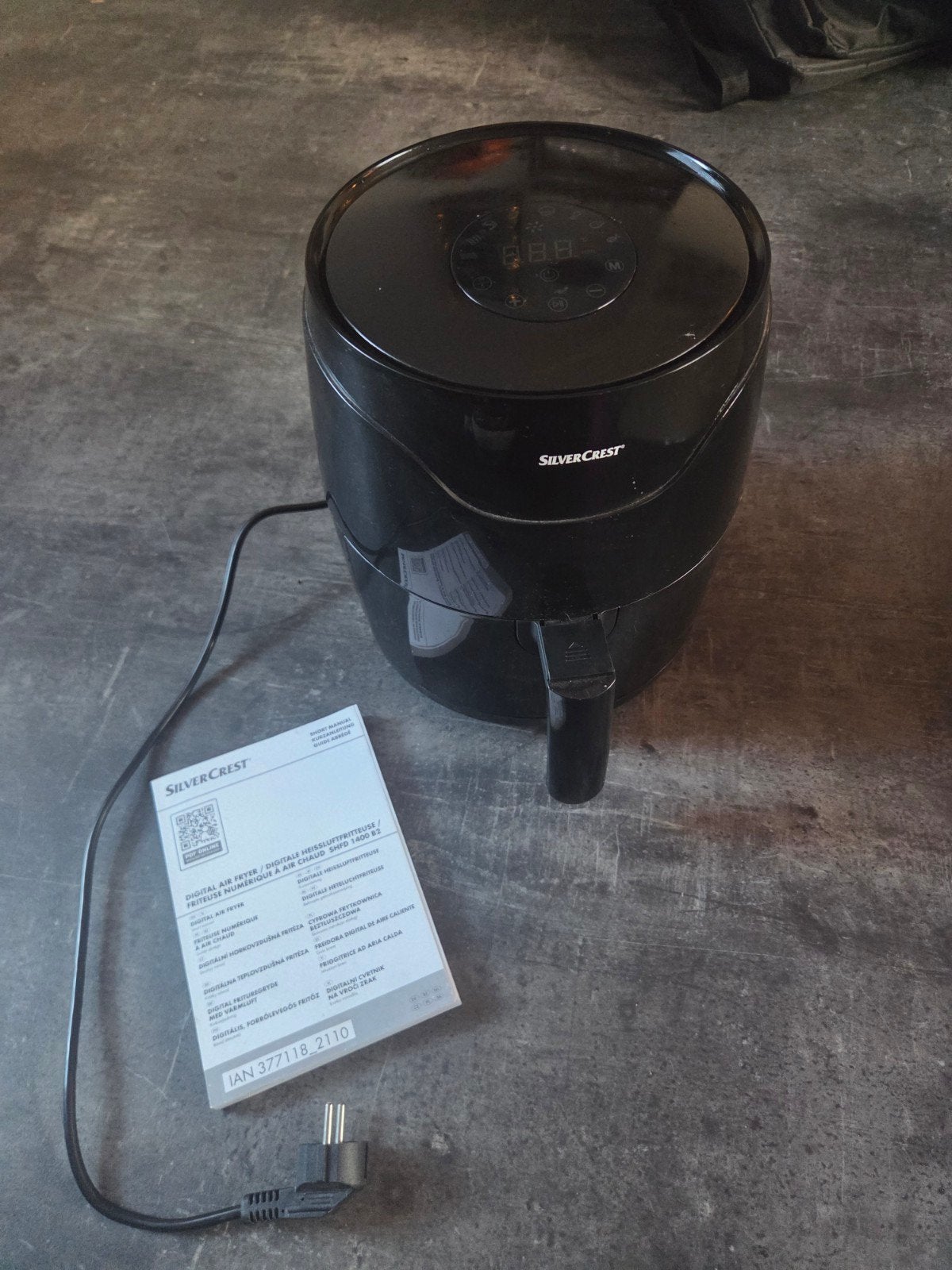 SilverCrest Airfryer 2,2L - Compact en Efficiënt, Ophalen of Verzenden, Gebruikt, Airfryer