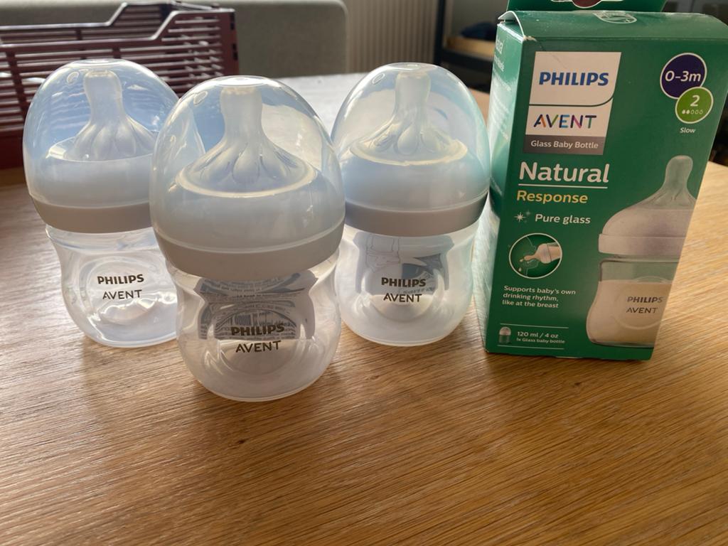 Philips Avent Natural Response Babyflessen (4 stuks), Ophalen, Nieuw