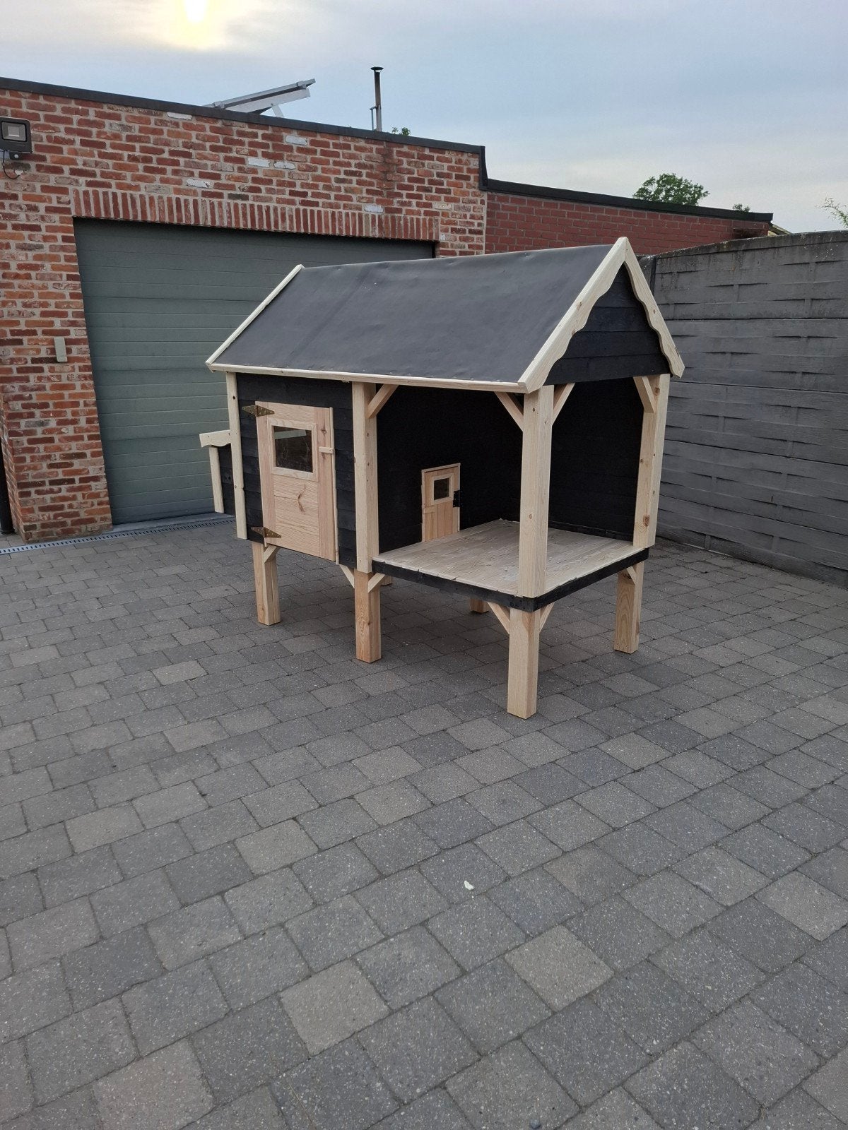 kippen hok niew, Ophalen, Kippenhok of Kippenren