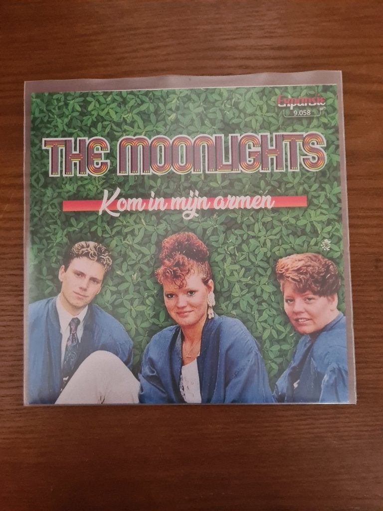 The Moonlights, Cd's en Dvd's, Ophalen of Verzenden, Zo goed als nieuw, 7 inch, Levenslied of Smartlap