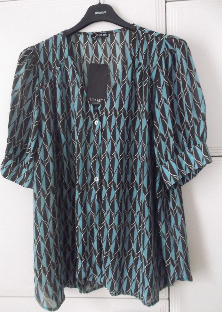 Blouse Norah nieuw, maat 44, Kleding | Dames, Ophalen, Meerkleurig, Maat 42/44 (L), Nieuw