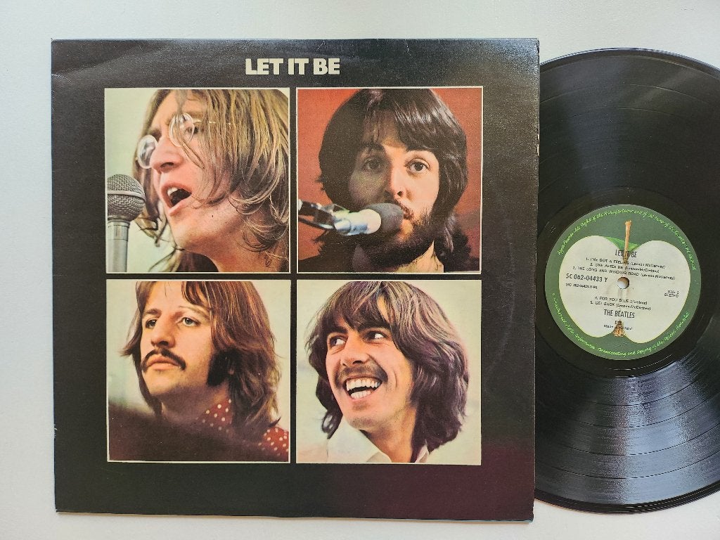 LP The Beatles - Let It Be (1970), Cd's en Dvd's, Vinyl | Pop, Ophalen of Verzenden, Gebruikt, 12 inch