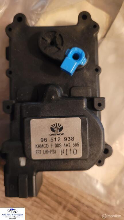 Centrale deurvergrendelingsmotor Chevrolet Matiz 96512938, Chevrolet, Chevrolet, Nieuw, Ophalen of Verzenden