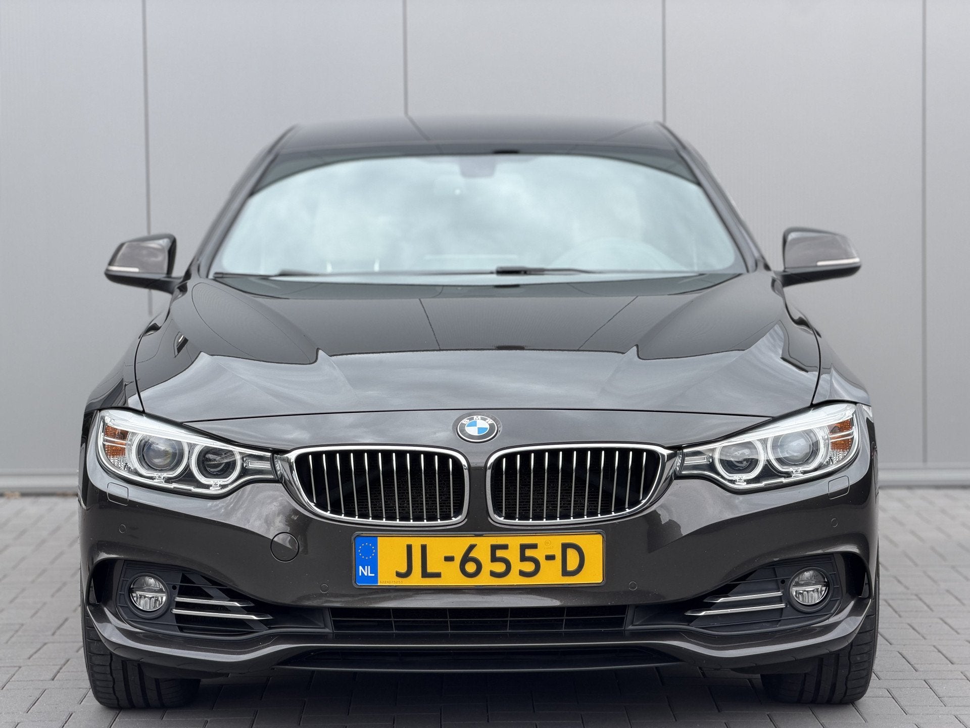 BMW 4 Serie Gran Coupé 440i xDrive High Executive Luxury |, Auto's, Dealer onderhouden, Euro 6, Bruin, Vierwielaandrijving