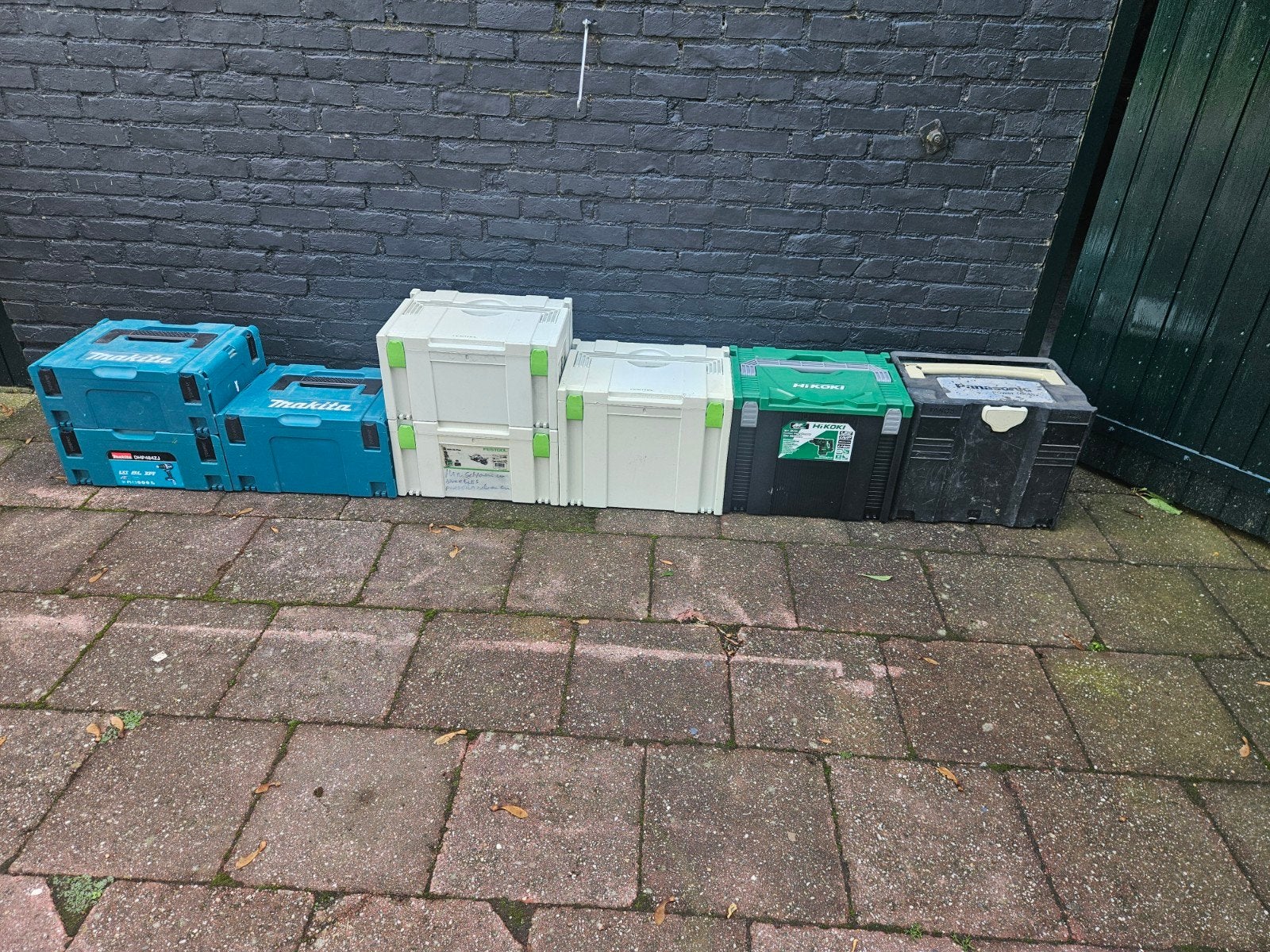 gereedschap koffers Festool,Makita, Hikoki,Panasonic, Doe-het-zelf en Verbouw, Gereedschapskisten, Ophalen of Verzenden, Gebruikt