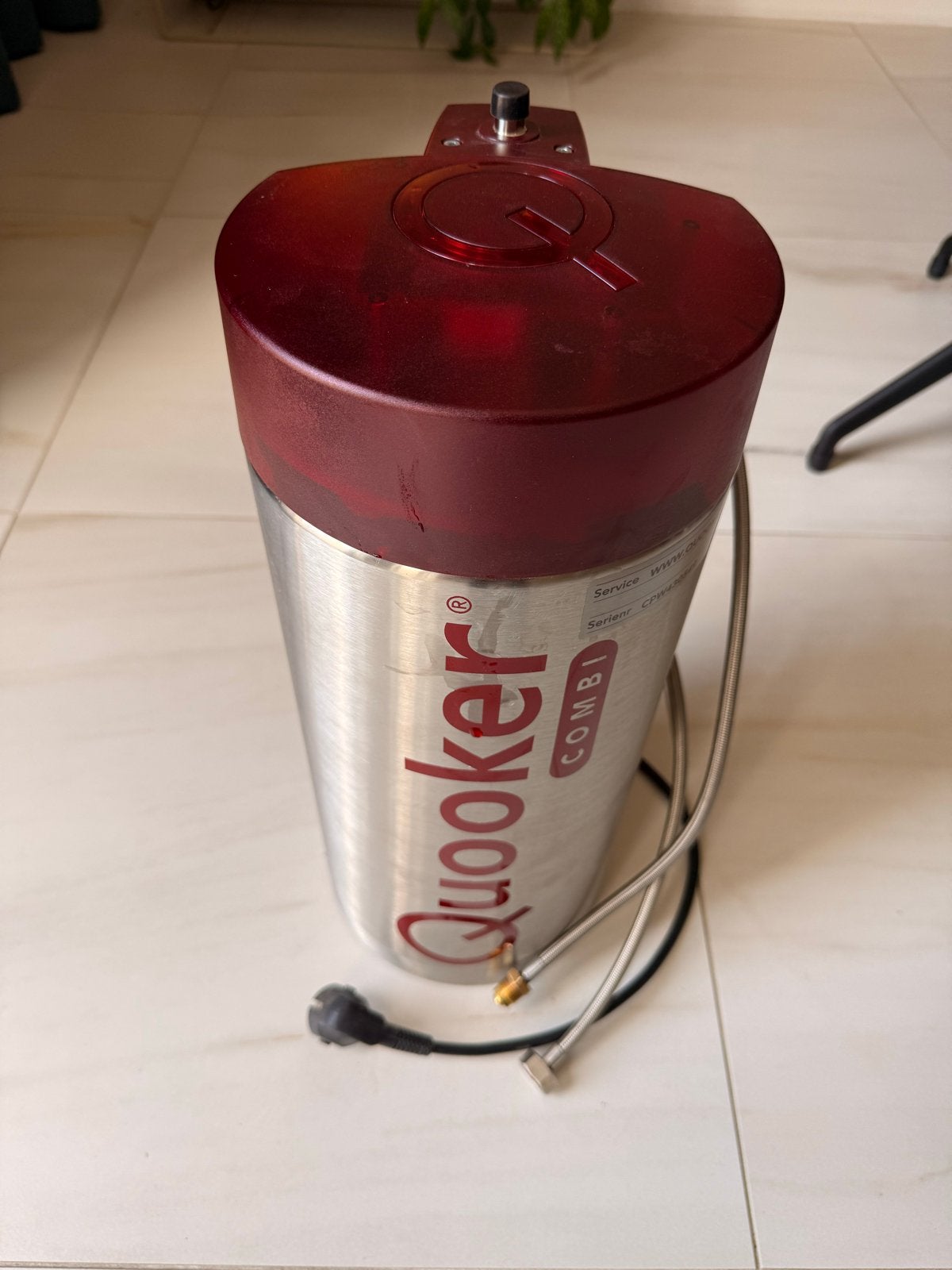 Quooker Combi+ E 7L kokendwaterreservoir, Ophalen of Verzenden, Gebruikt