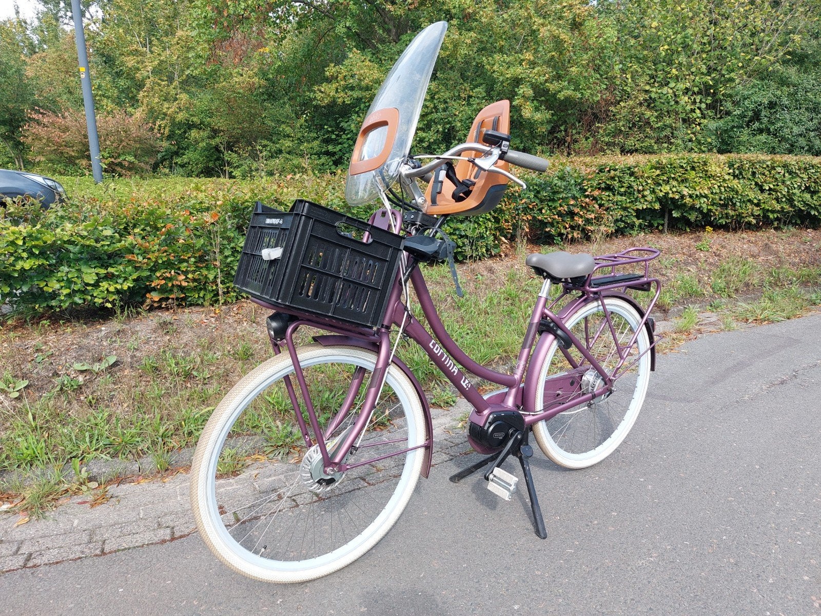Cortina E-U4 Family MM N7 2023 E-bike Dames Spicy Silver, 47 tot 51 cm, Ophalen, Zo goed als nieuw, 50 km per accu of meer