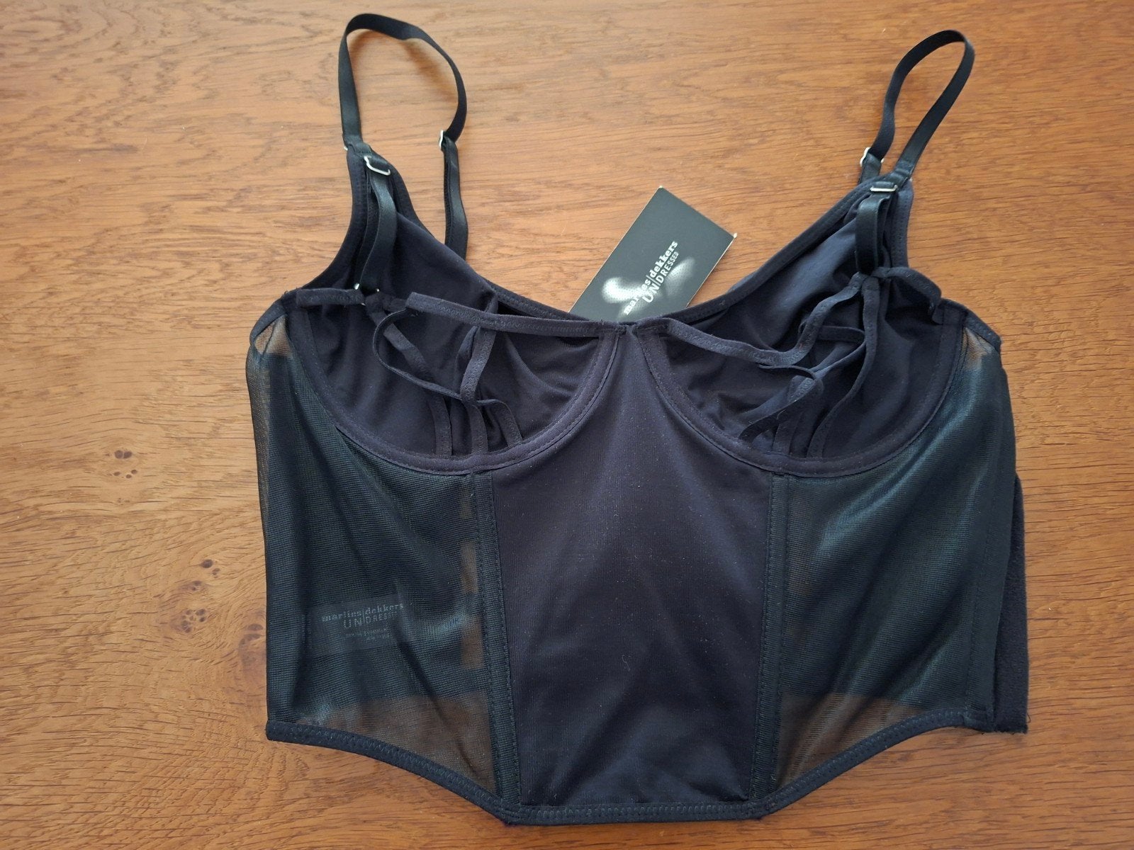 Marlies Dekkers bustier, 70C, zwart sexy, Verzenden, Zwart, BH
