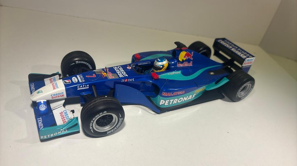 F1 red bull sauber petronas c21 2002 minichamps 1.18, Ophalen of Verzenden, MiniChamps, A, A