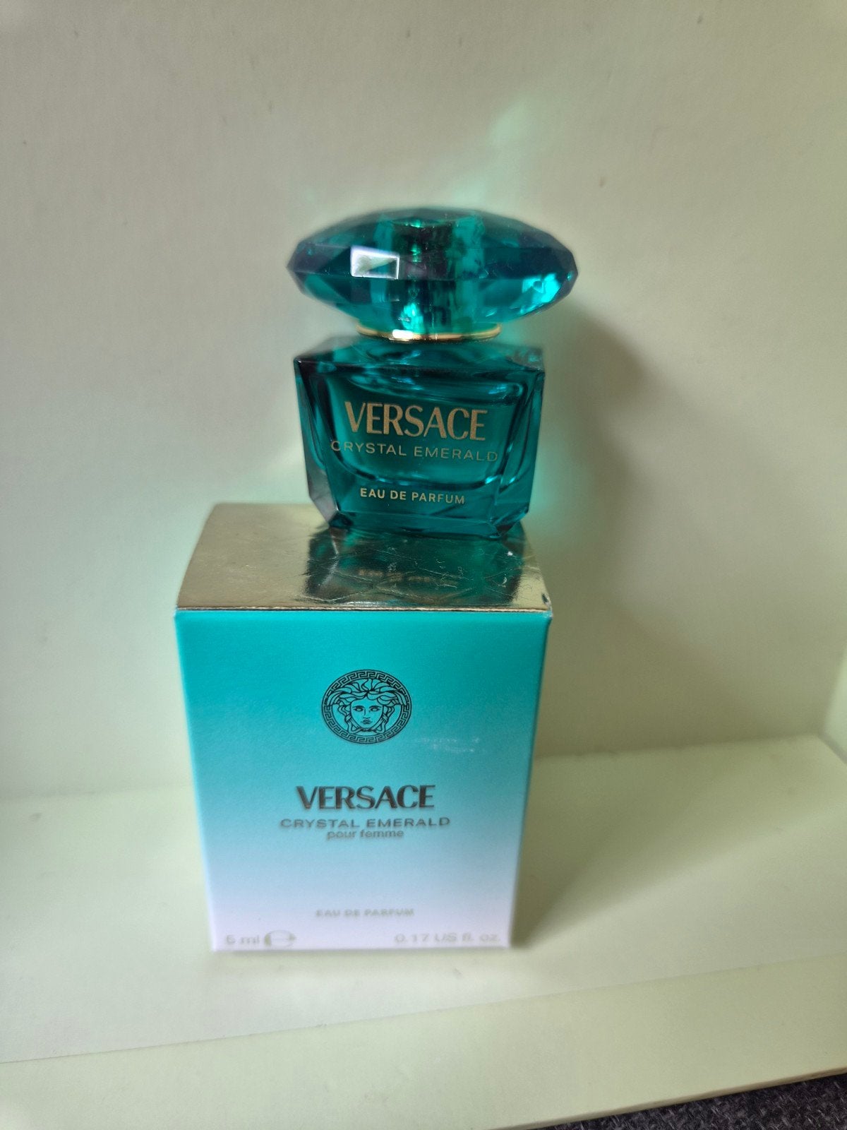 Versace crystal emerald pour femme eau de parfum miniatuur 5, Ophalen of Verzenden, Nieuw