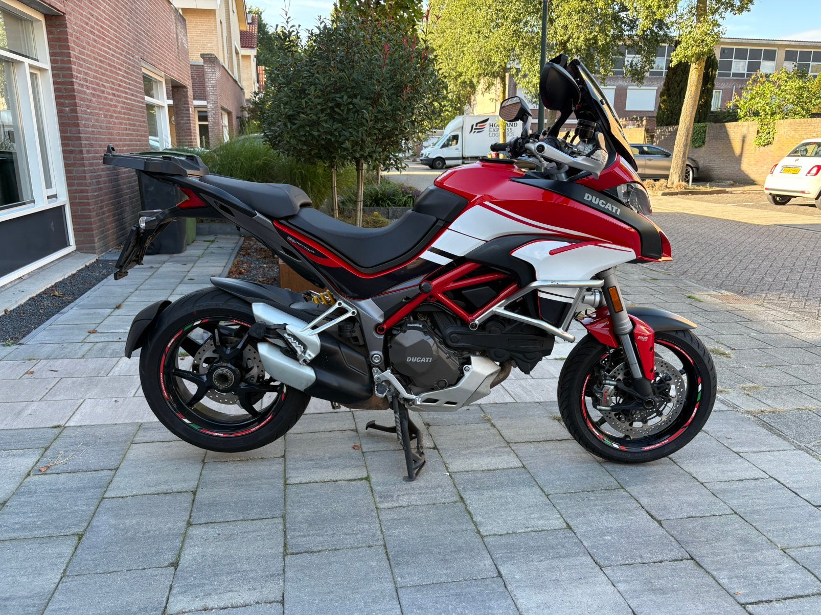 Ducati Miltistrada 1200 S DVT kofferset, 2 cilinders, Occasion, Motorrijbewijs A, Particulier