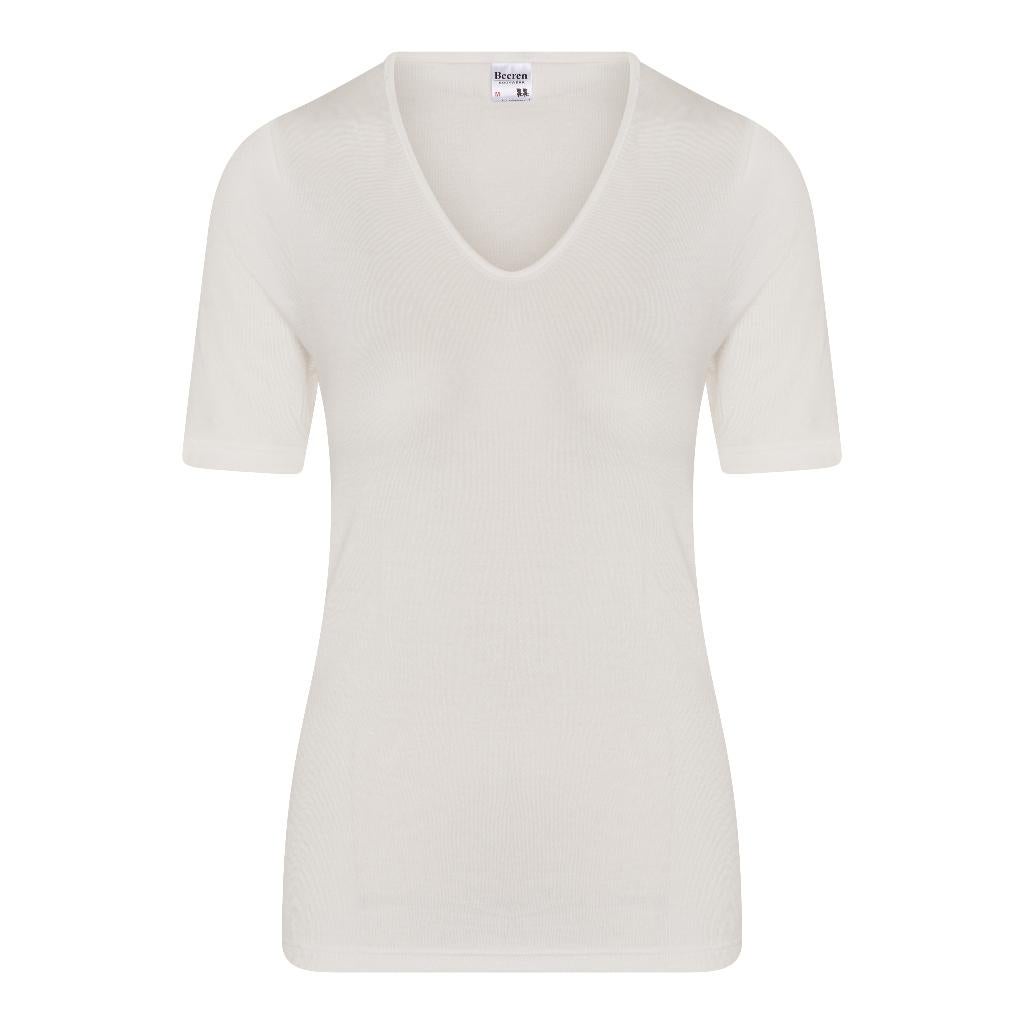 Beeren Dames Thermo Shirt K.Mouwen wolwit mt S-XXL 2stuks Nw, Ophalen of Verzenden, Nvt, Nvt, Beeren Bodywear