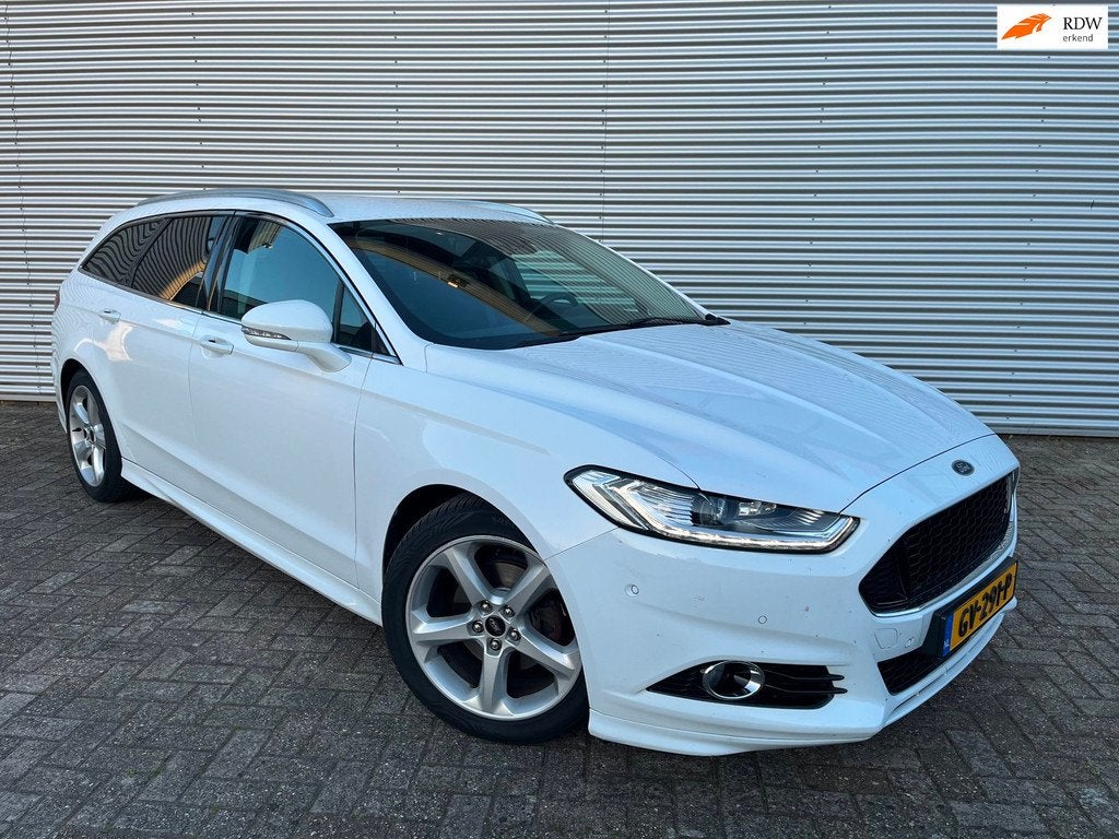 Ford Mondeo Wagon 1.5 Titanium|Stoelver|Stuurver|Elk klep|Na, Auto's, 4 cilinders, Mondeo, Wit, 1427 kg