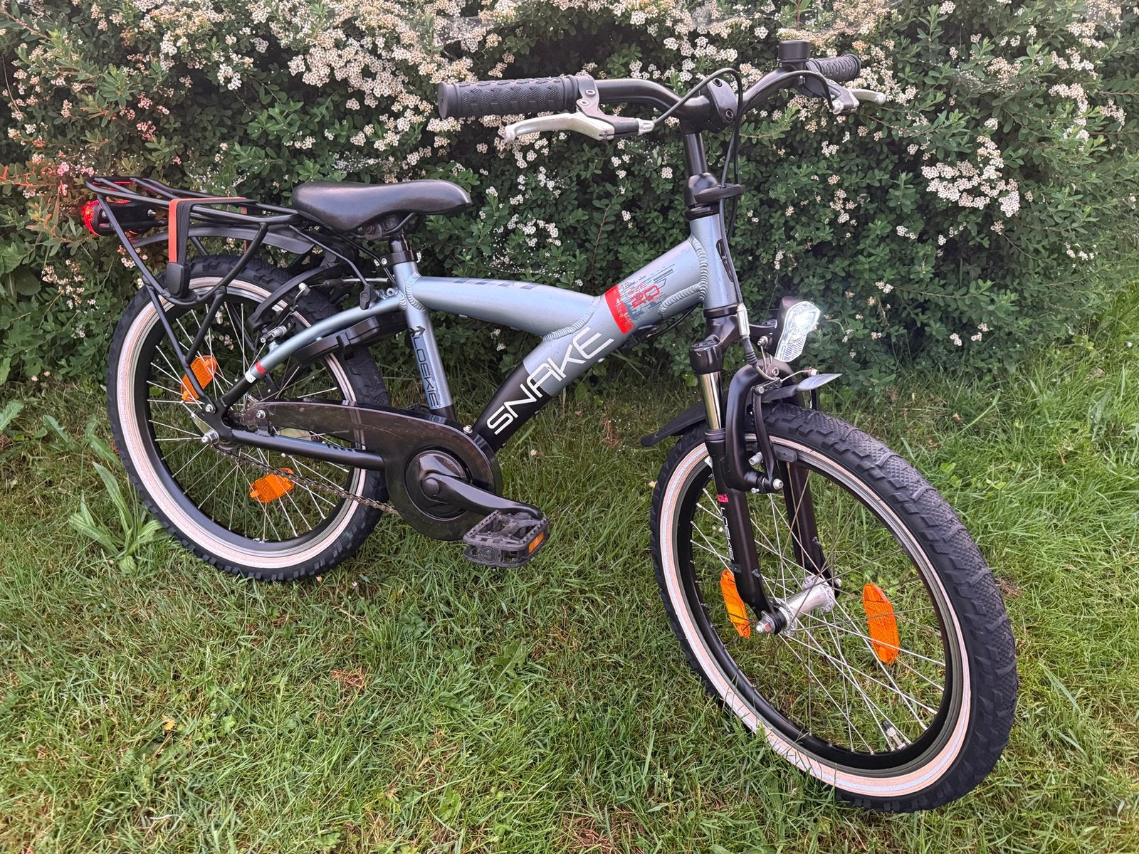 Batavus loekie / snake 20 inch, Ophalen, Terugtraprem, 20 inch, Handrem
