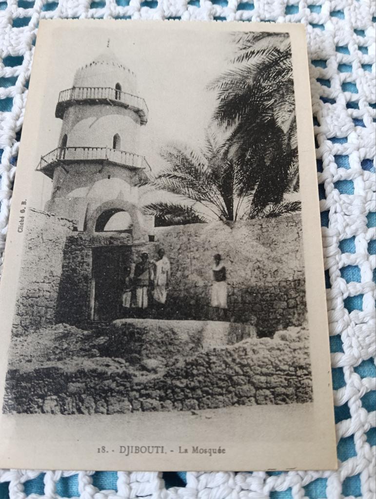 Vintage Ansichtkaart Djibouti - La Mosquée, Ophalen of Verzenden, Voor 1920, Ongelopen, Buiten Europa