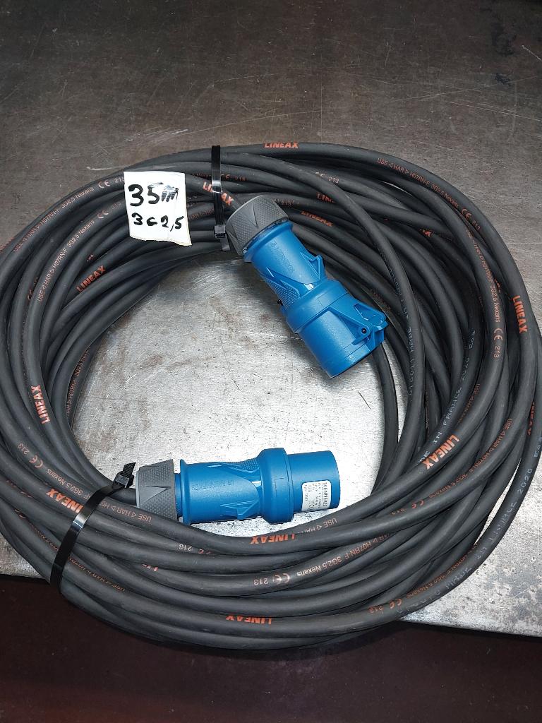 35m Nieuwe soepele Lineax neopreen verlengkabel 3G2.5mm², Ophalen of Verzenden, Nieuw