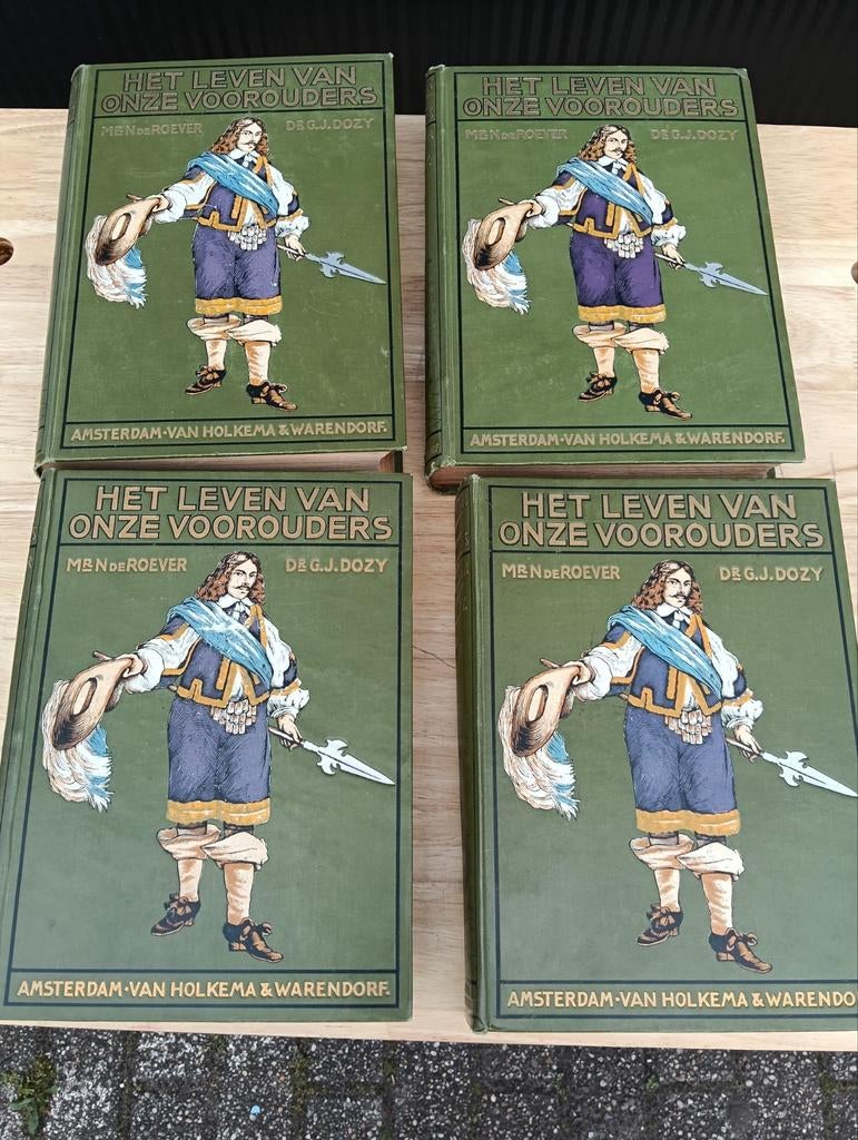 Het leven van onze voorouders, Boeken, Ophalen of Verzenden, 19e eeuw, Gelezen, N. de Roever en G.J. Dozy