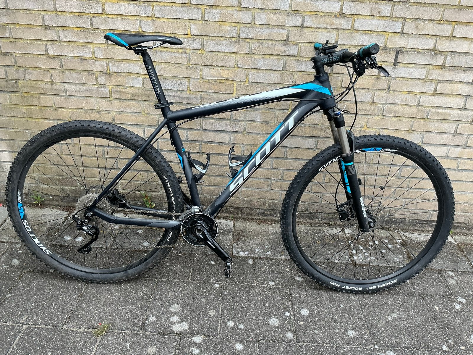 Scott Scale Mountainbike - Zwart/Blauw, Gebruikt, Fietsen en Brommers, Overige merken, Gebruikt, Hardtail, Heren
