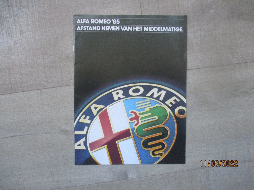 Alfa Romeo folder -- Krant -- Poster --- SALE !!, Ophalen of Verzenden, Zo goed als nieuw, Overige merken