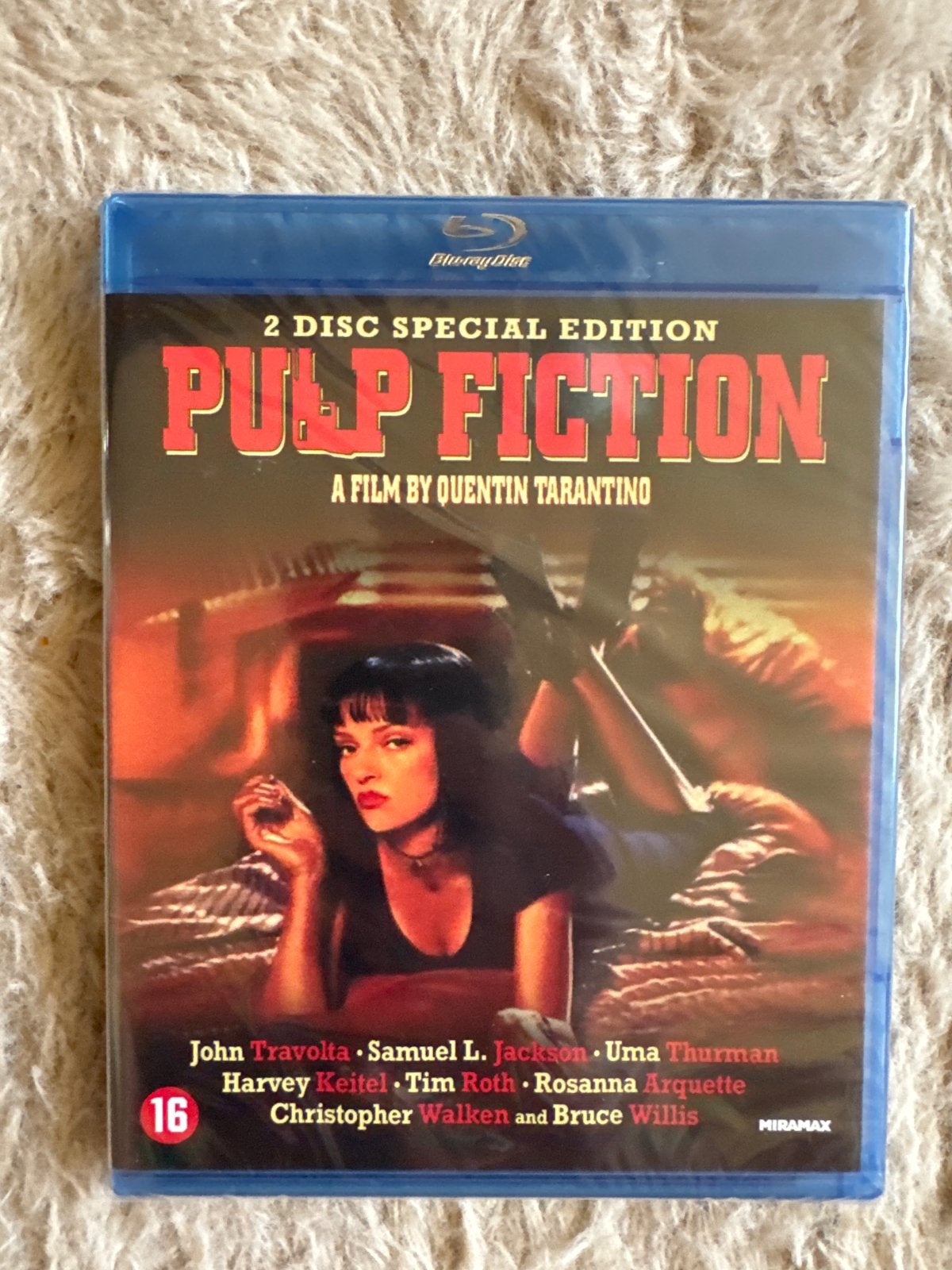 Pulp Fiction - 2 Disc Special Edition Blu-ray, Vanaf 16 jaar, Film, Ophalen of Verzenden, Zo goed als nieuw