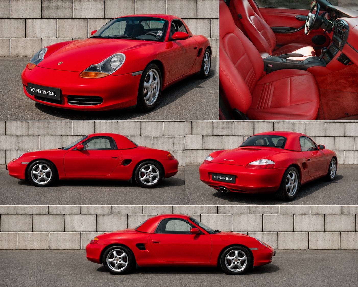 Porsche Boxster 9-1997, Automaat, Achterwielaandrijving, Cabriolet, Wit
