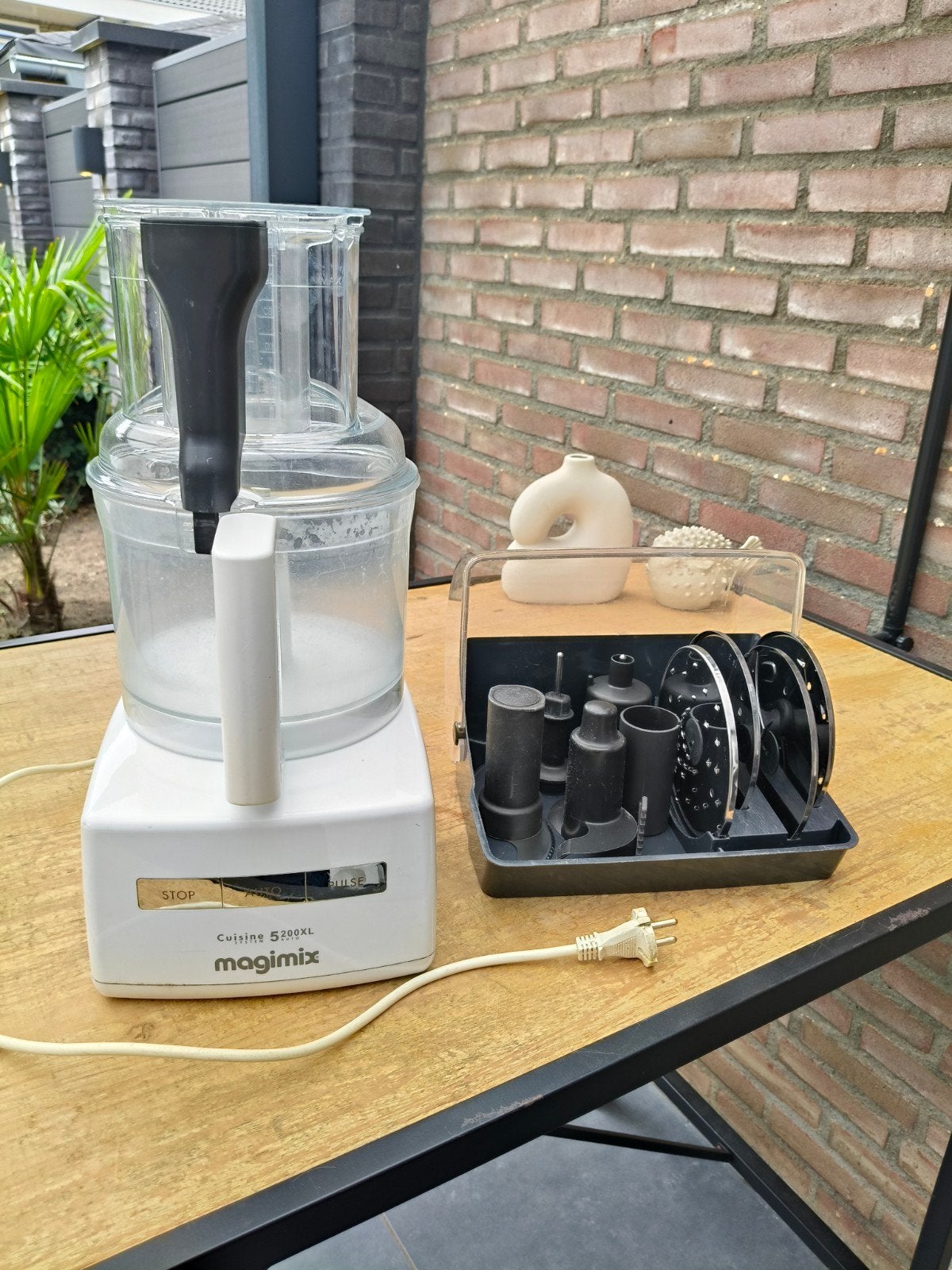 Magimix, Ophalen, Gebruikt