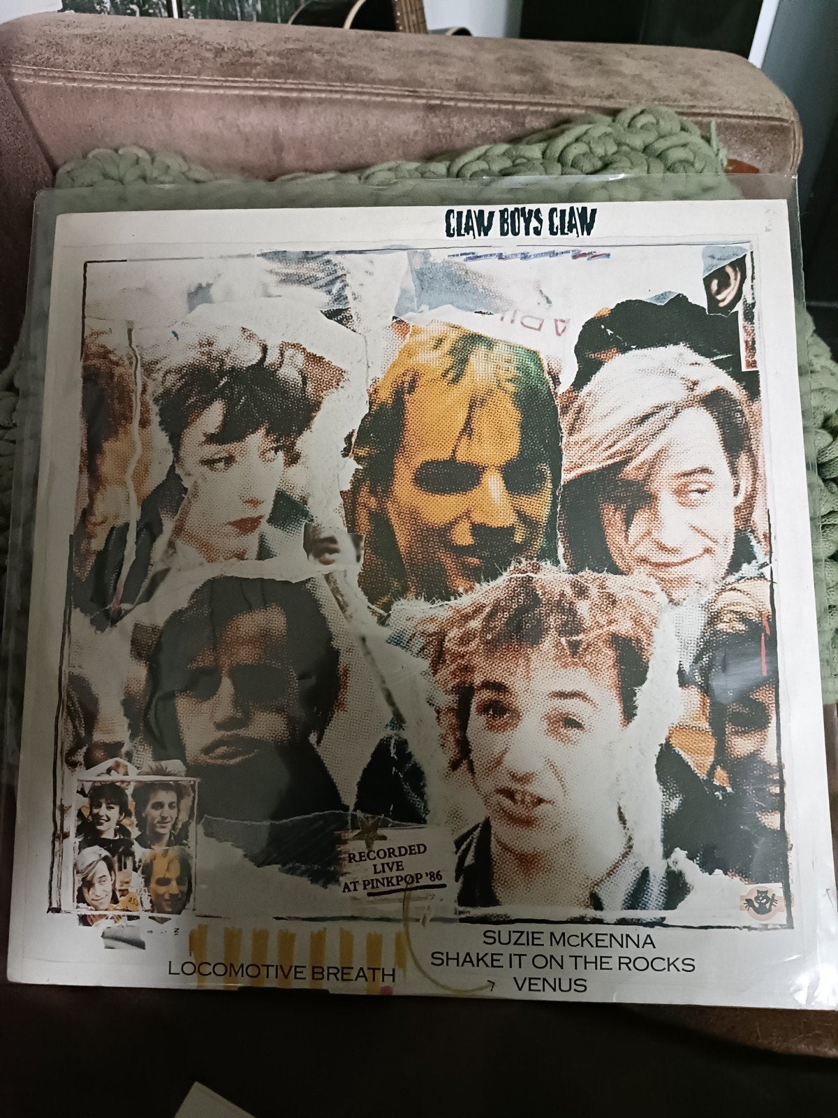 Claw Boys Claw - Locomotive Breathe (Live Pinkpop '86) Vinyl, Gebruikt, 7 inch, EP, Alternative Rock