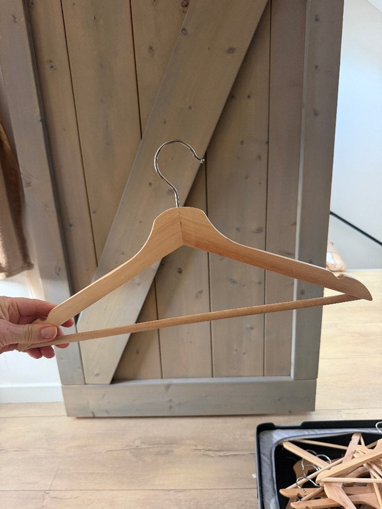 Kledinghangers Ikea, Ophalen, Zo goed als nieuw, Hout, Volwassenen