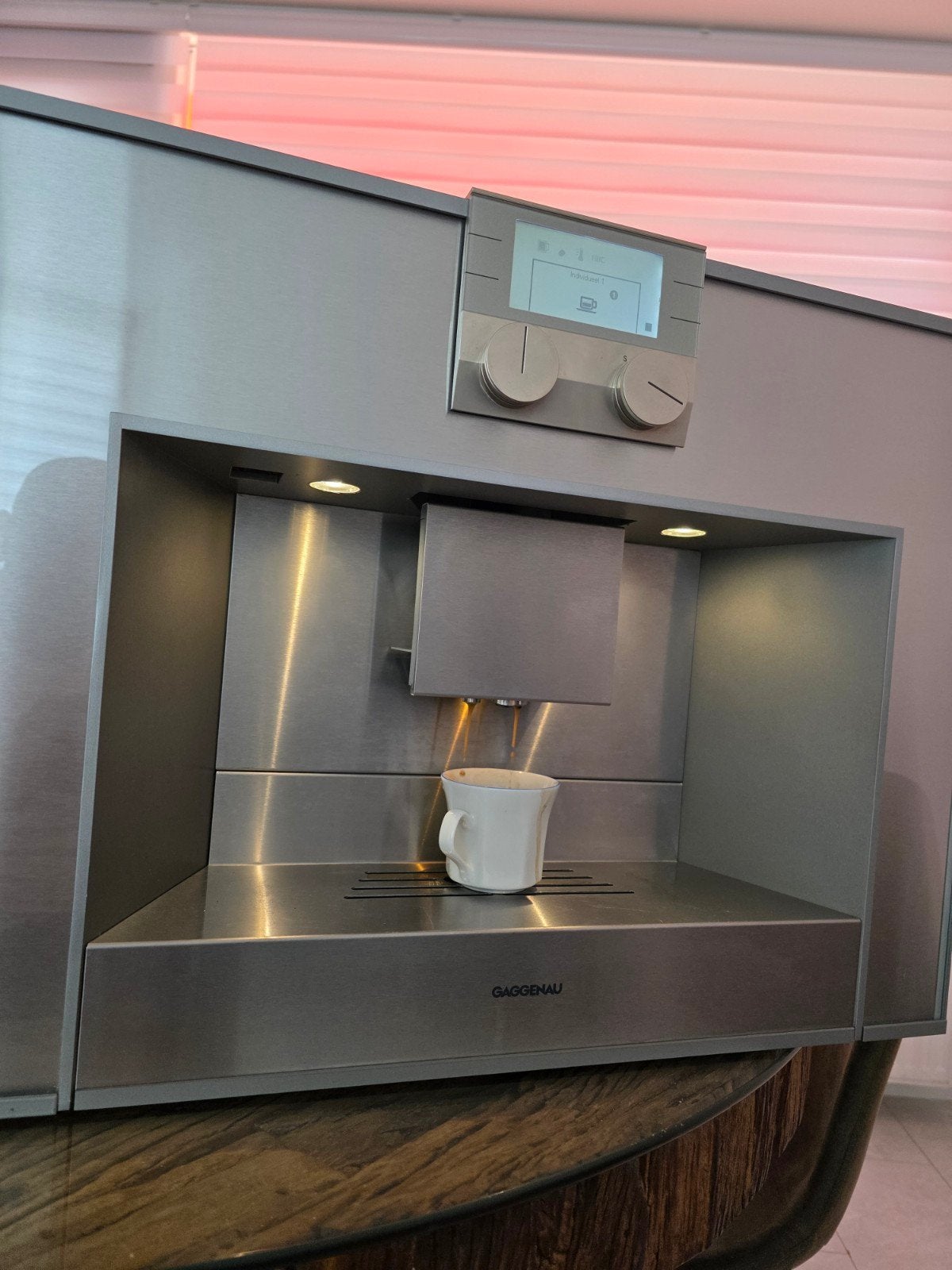Gaggenau Koffiezetapparaat - 45x60 cm - Zo goed als nieuw, Afneembaar waterreservoir, Koffiemachine, Ophalen of Verzenden, Zo goed als nieuw