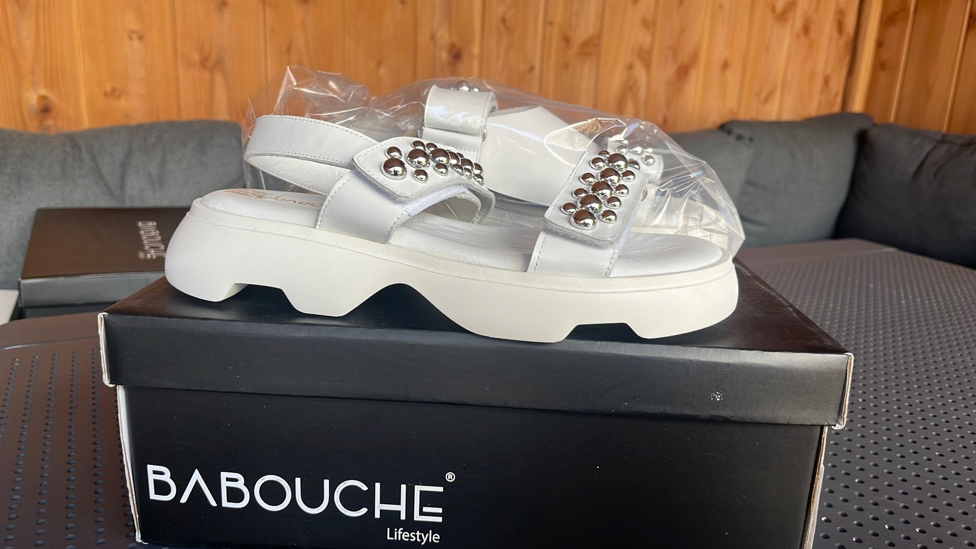 Babouche sandalen wit maat 40 Nieuw!, Wit, Nieuw, Sandalen of Muiltjes, Ophalen of Verzenden
