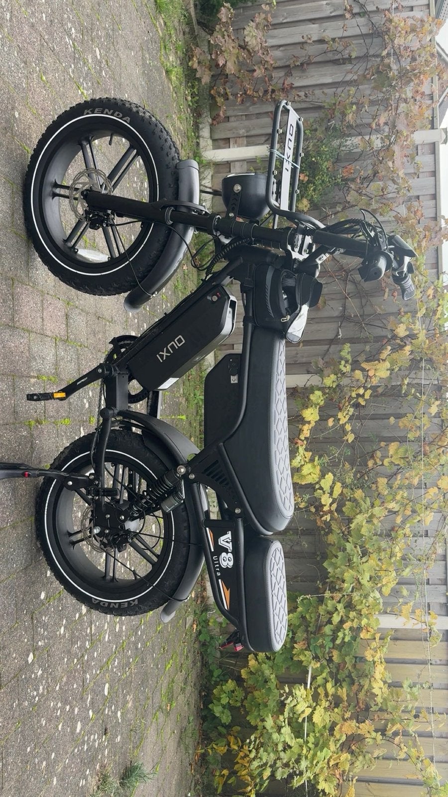 Duxi A8 Ultra Fatbike Zwart – 2 Maanden Oud!, Fietsen en Brommers, Ophalen, Zo goed als nieuw, Overige modellen