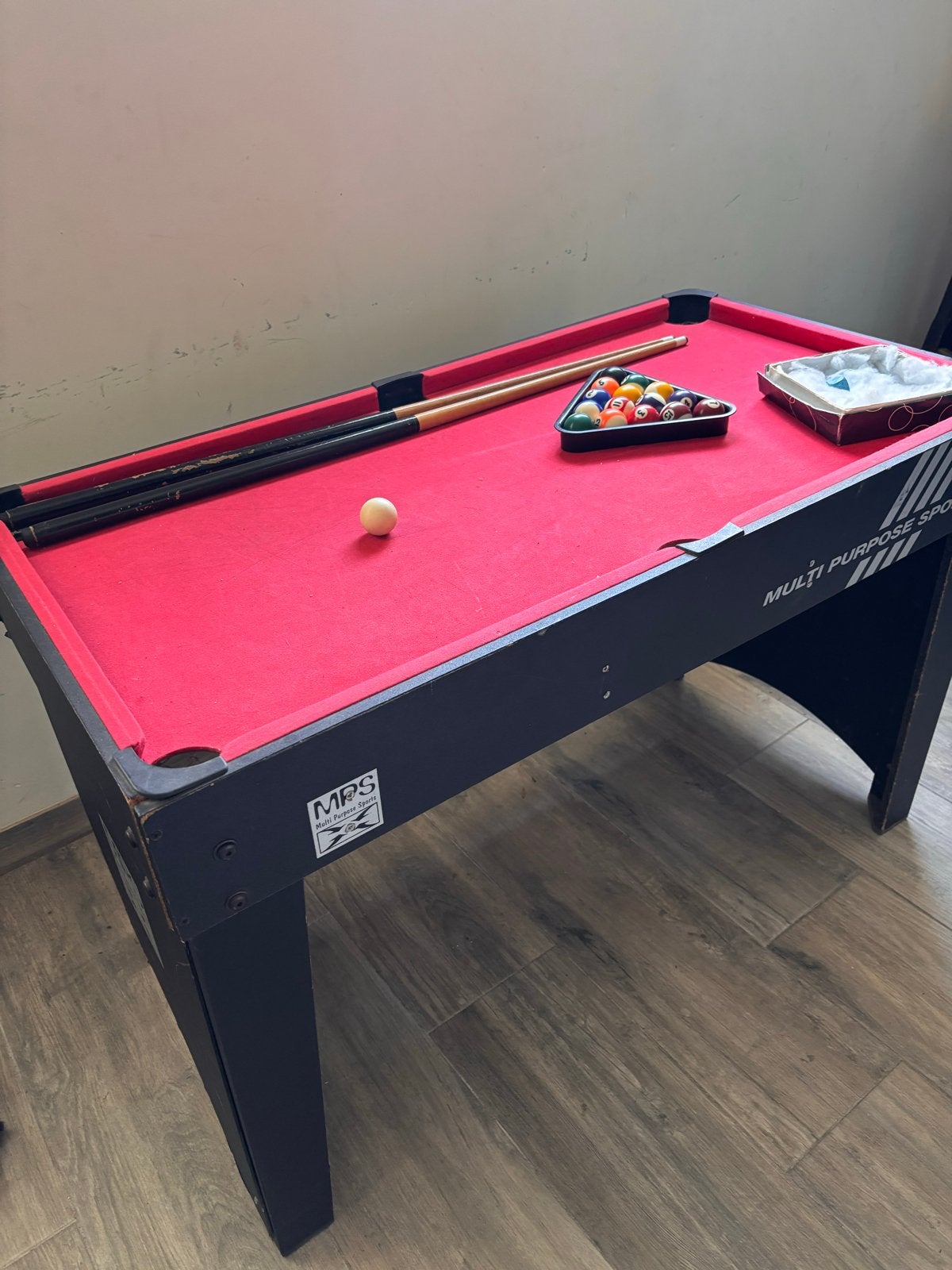 Gratis Snookertafel incl ballen/keuen 110x60, Sport en Fitness, Ophalen, Gebruikt, Snookertafel