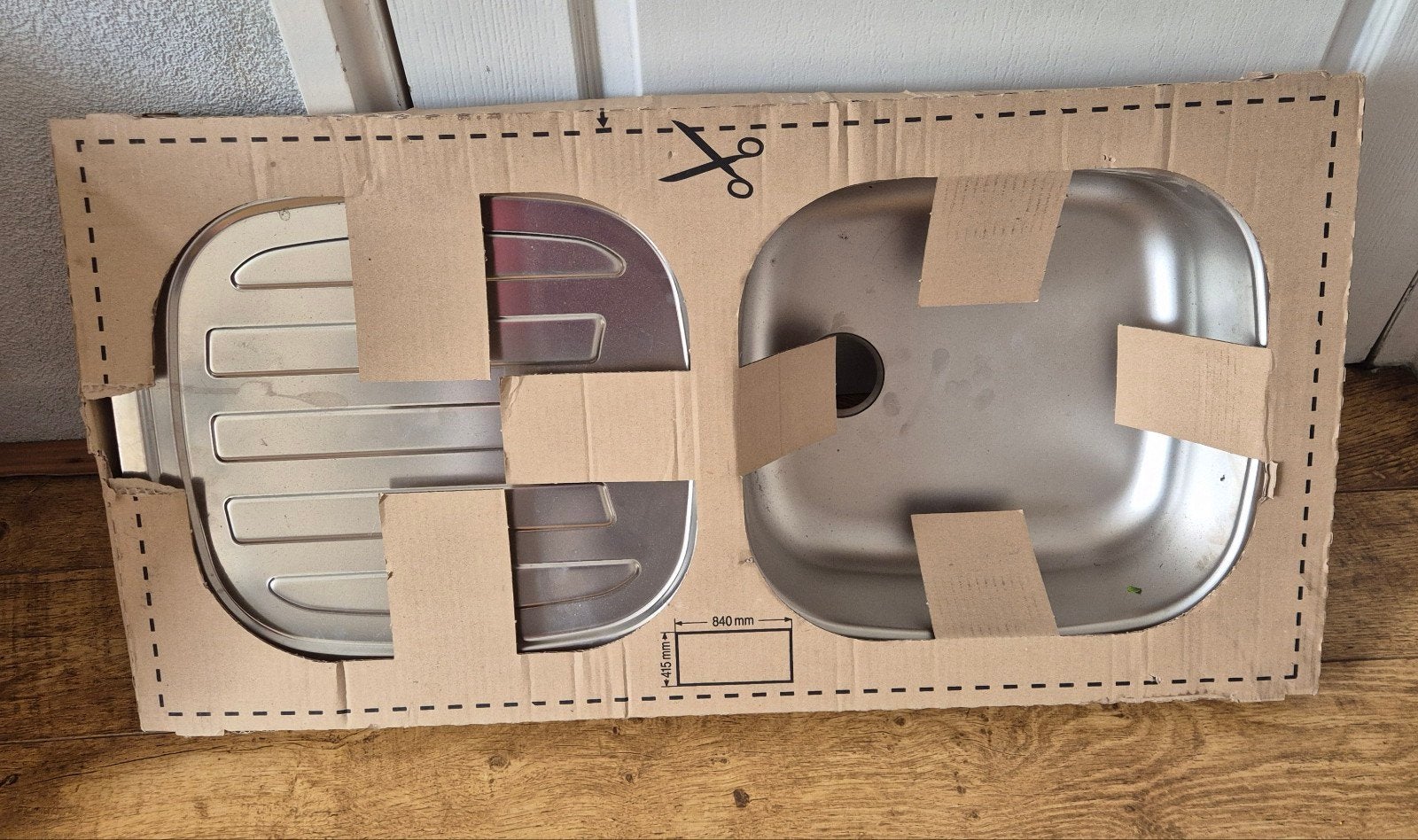Franke Inbouwspoelbak X 10 chroom EB1A - Nieuw in doos, Huis en Inrichting, Keuken | Keukenbenodigdheden, Overige typen, Ophalen of Verzenden