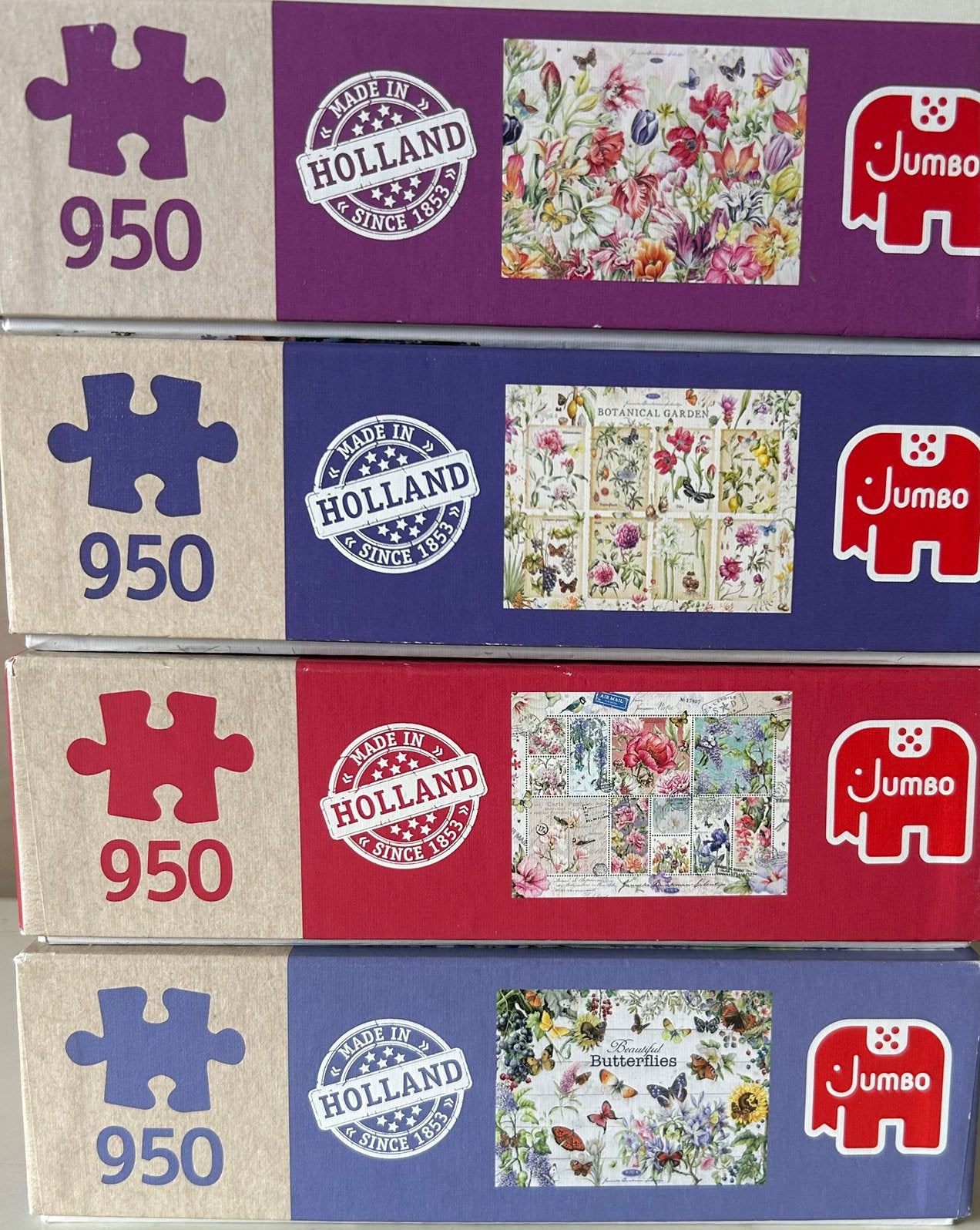 Janneke Brinkman puzzels 4 st.€6.00 p.st, Ophalen of Verzenden, 500 t/m 1500 stukjes, Zo goed als nieuw