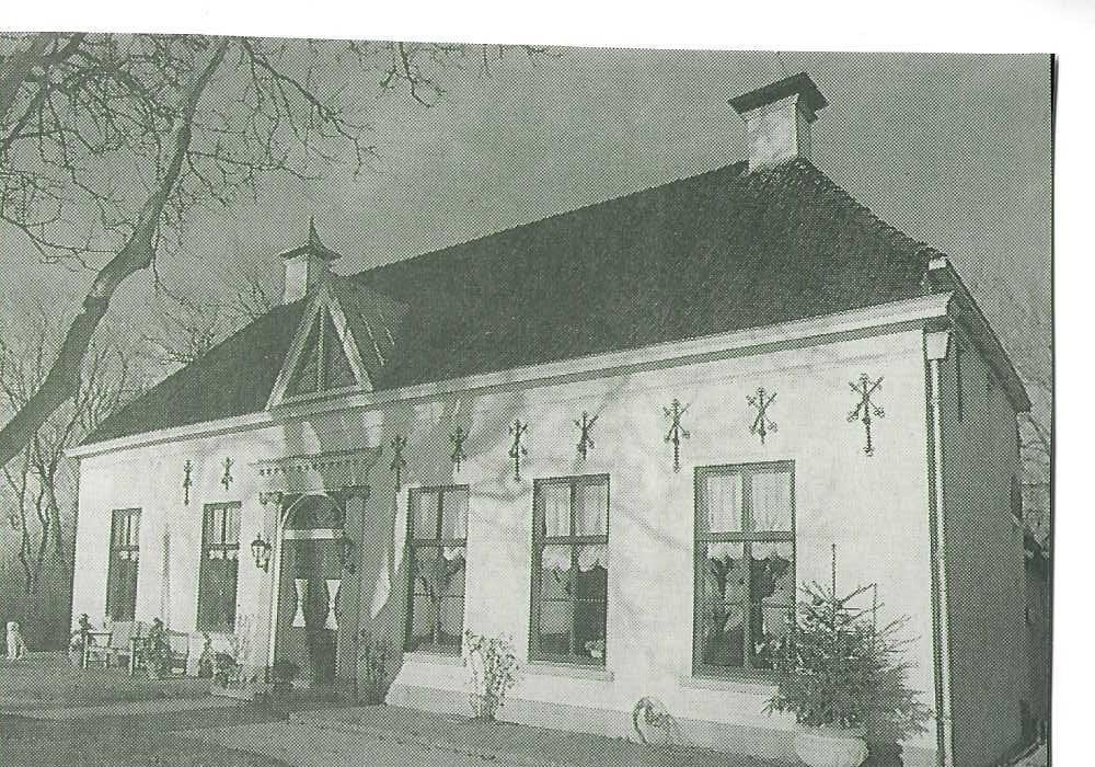 ferwerd  dependance  trouwzaal  hogebeintum, 1960 tot 1980, Verzenden, Foto, Zo goed als nieuw