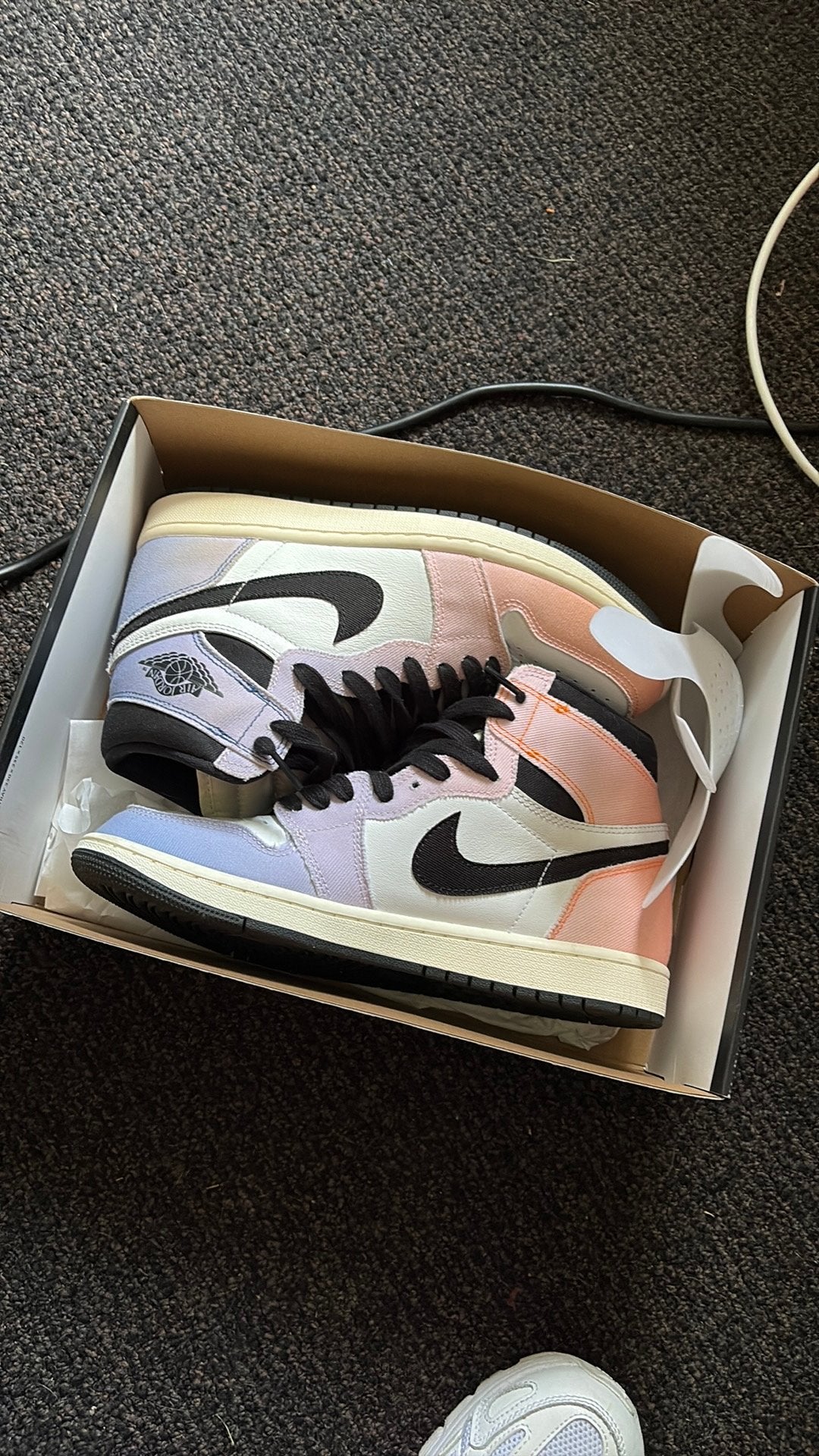 Nike Air Jordan 1 High Skyline maat 42,5, Ophalen of Verzenden, Roze, Sneakers of Gympen, Zo goed als nieuw