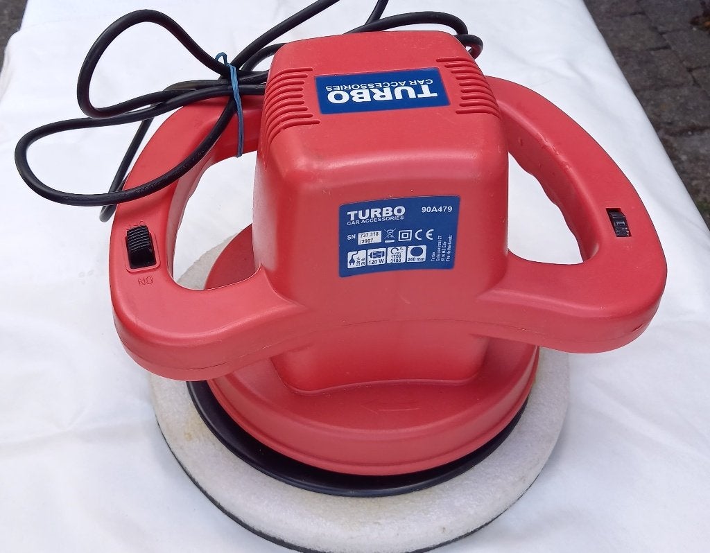 Turbo  Elektrische poetsmachine / polijstmachine, Auto diversen, Onderhoudsmiddelen, Ophalen of Verzenden